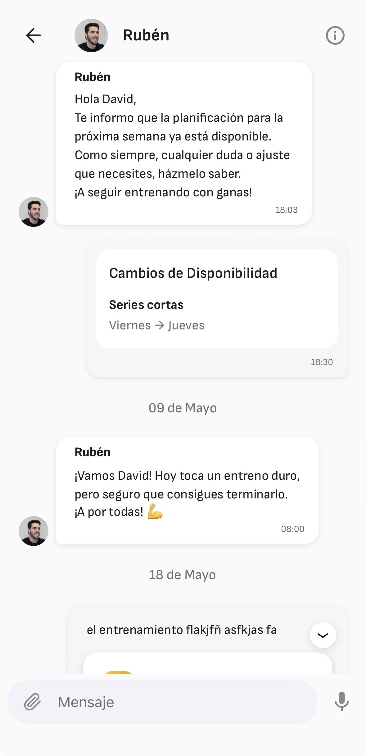 RunnerPro — chat con tu entrenador